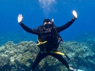 #25 Shark cage diving (without the cage) –  Beqa & the Astrolobe Reef